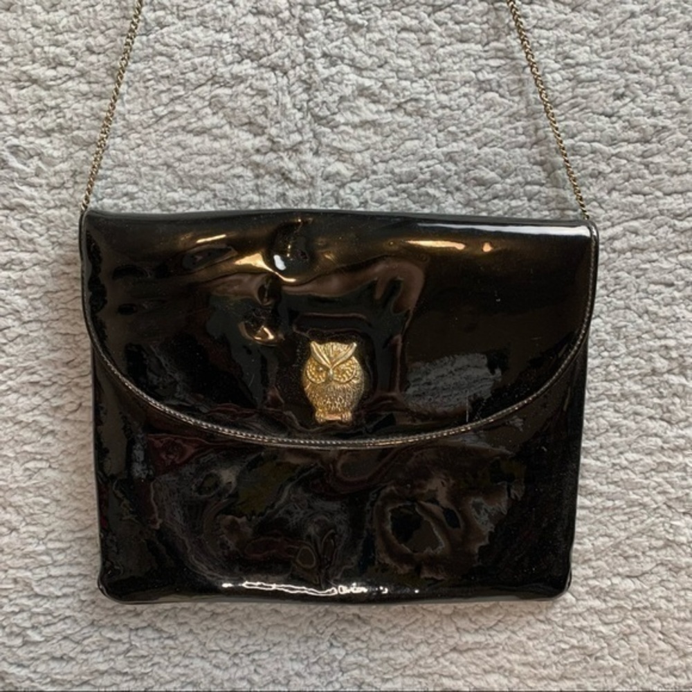 Unbranded black chain owl small purse - Picture 11 of 11
